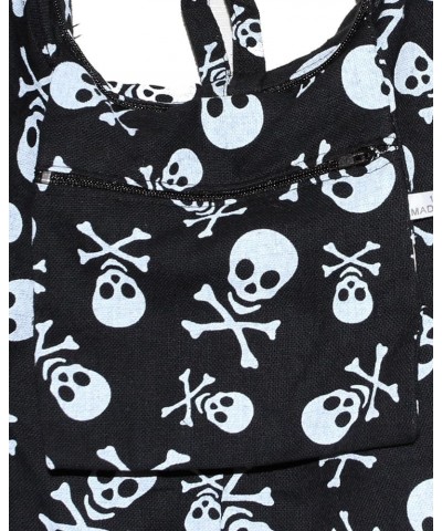 Skull Bohemian Boho Hobo Hippie Gothic Crossbody Bag Purse 33" Black Black $11.79 Hobo Bags