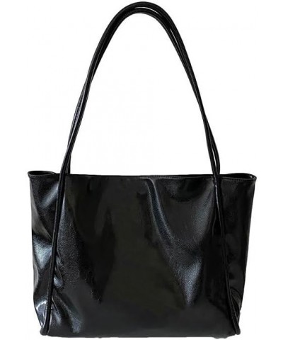 Leather Tote Bag Aesthetic Everything Tote Bag Cute Tote Bag Work Tote Bags for Women Medium Designer Tote Bags Black $10.24 ...