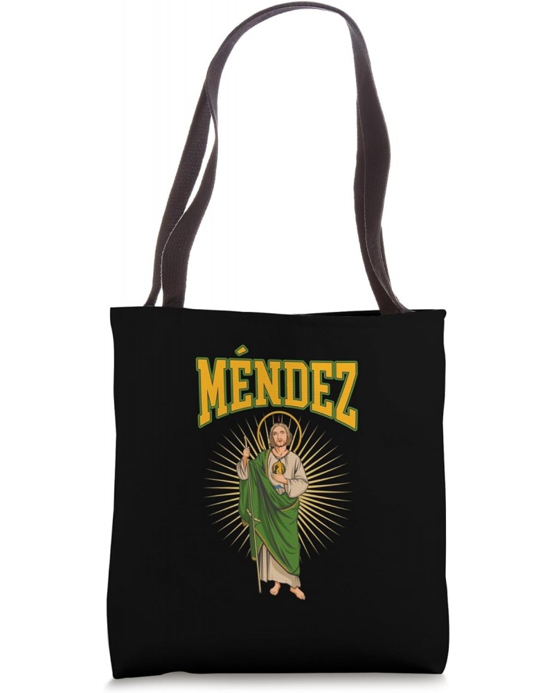 San Judas Tadeo con apellido Méndez Tote Bag $13.48 Totes