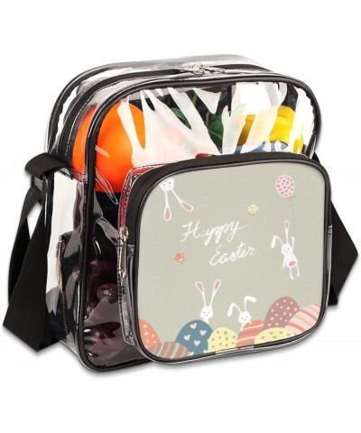 Clear Crossbody Bag Stadium Approved-Clear Bag for Festivals,Sports Events,Small Concerts Multi1 $13.40 Shoulder Bags