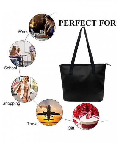 Large Leather Handbag Big Shoulder Commuter Bag Waterproof Shoulder Bucket Bag Color193 $16.42 Shoulder Bags