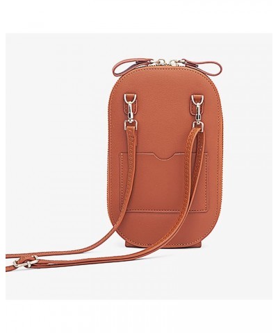 Small Womens Crossbody Bag Purse, Mini Cell Phone Purse with Adjustable Shoulder Strap (Brown) Brown $24.26 Totes