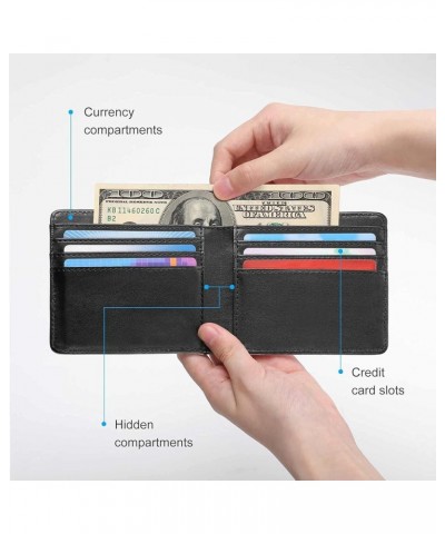 PU Leather Bifold Wallet Coin Purse Soft Stylish Credit Pass Case Card-Holder for Boy Girl Men Woman Money Storage Multi 16 $...