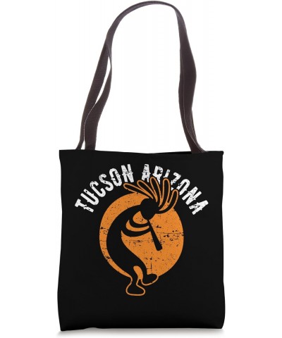 Tucson Arizona Dancing Kokopelli Souvenir Distressed Design Tote Bag $11.65 Totes