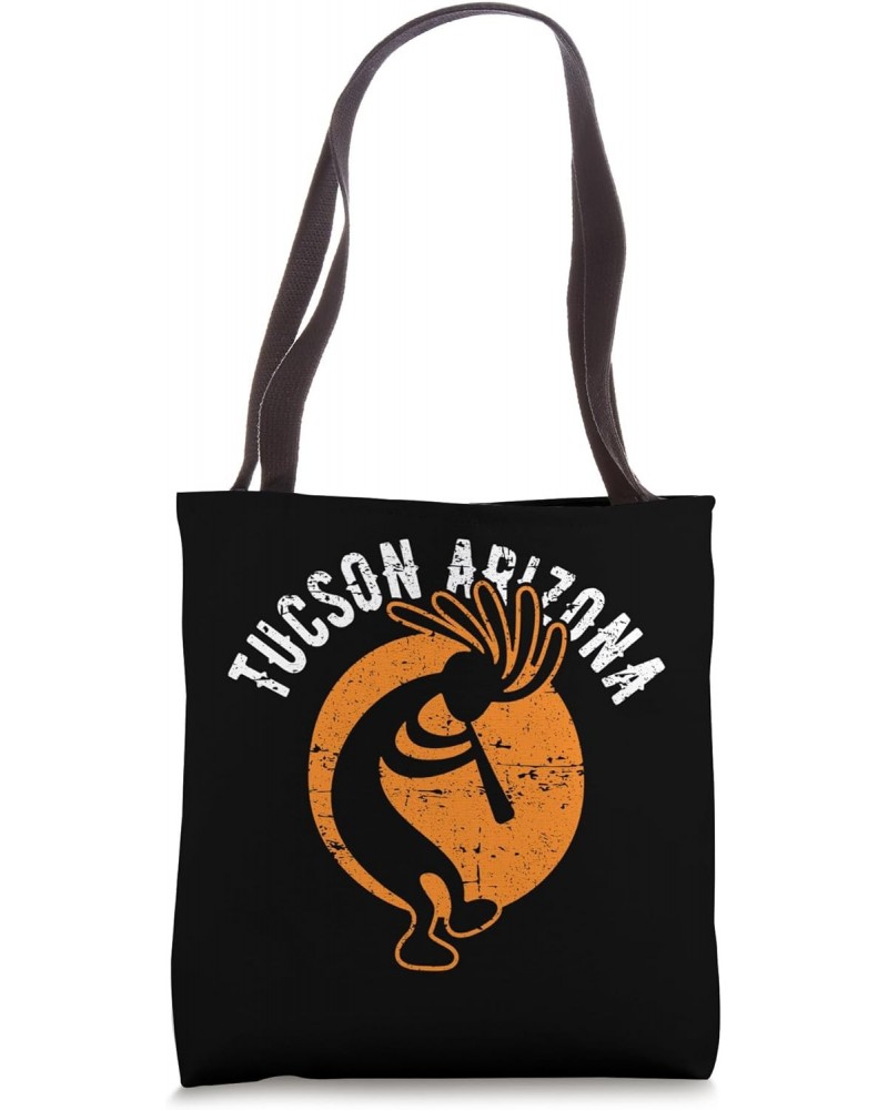 Tucson Arizona Dancing Kokopelli Souvenir Distressed Design Tote Bag $11.65 Totes