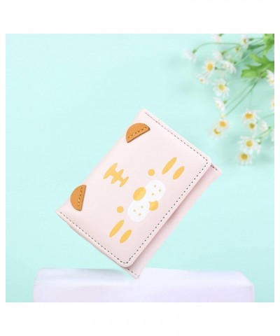 Women's Wallet Women's Card Holder Lady's Clutch Bag Small Wallet Cute Short Cartoon Coin Purse 3 Heise $21.58 Wallets