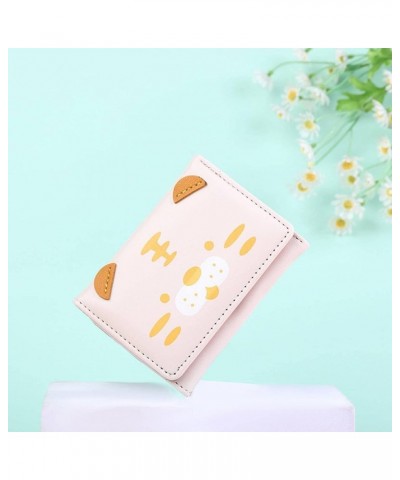 Women's Wallet Women's Card Holder Lady's Clutch Bag Small Wallet Cute Short Cartoon Coin Purse 3 Heise $21.58 Wallets