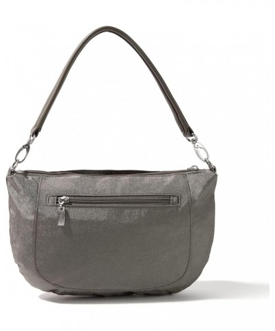 Modern Everywhere Half Moon Crossbody Sterling Shimmer $27.55 Crossbody Bags