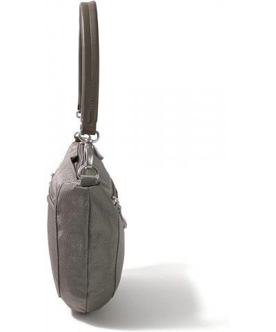 Modern Everywhere Half Moon Crossbody Sterling Shimmer $27.55 Crossbody Bags