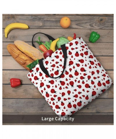 Colorful Fishes Print One-Shoulder Convenience Store, Portable Storage Bag, Work, School,Shoulder Bag Ladybug $19.18 Shoulder...