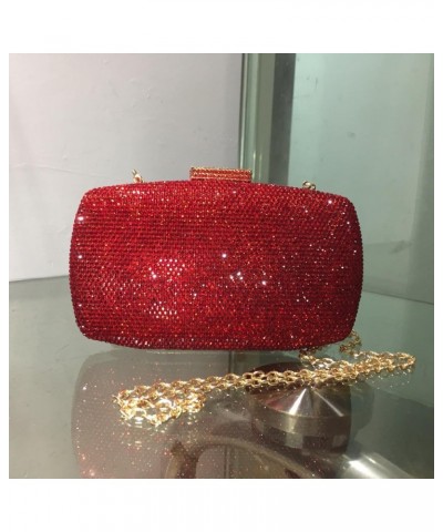 Women Rhinestone Clutch Purses Unique Purses for Women Money Bags for Party Diamond Purses Women's Evening Handbags Red $56.5...