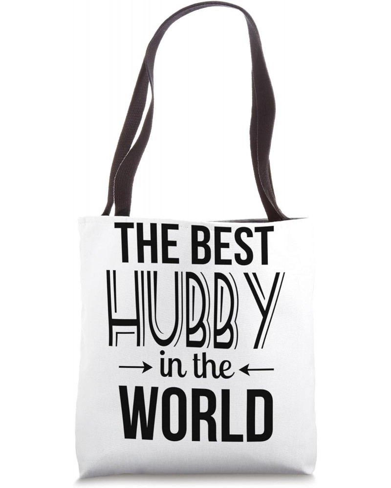 The Best Hubby in the World Tote Bag $12.15 Totes