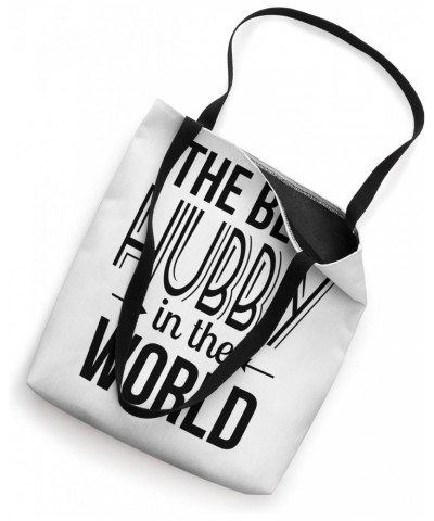 The Best Hubby in the World Tote Bag $12.15 Totes