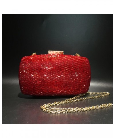 Women Rhinestone Clutch Purses Unique Purses for Women Money Bags for Party Diamond Purses Women's Evening Handbags Red $56.5...