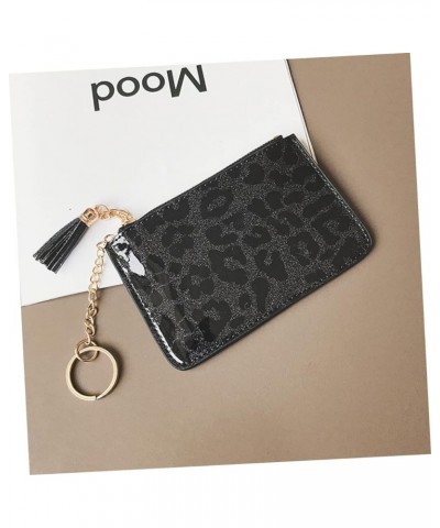 Women Wallet Coin Purse Women Zipper Wallet Black 14.00X9.00X0.50CM $7.72 Wallets