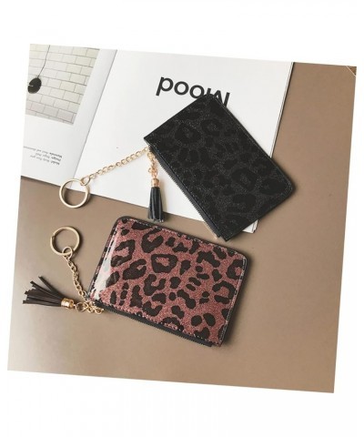 Women Wallet Coin Purse Women Zipper Wallet Black 14.00X9.00X0.50CM $7.72 Wallets