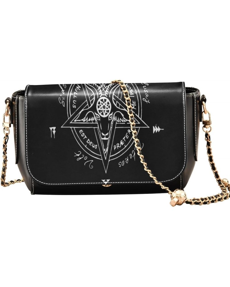 Crossbody Bags For Women Shoulder Bag Leather Handbags Flap With Chain Strap Clutch Satchel Ladies Evening Bag Color 13 $19.2...