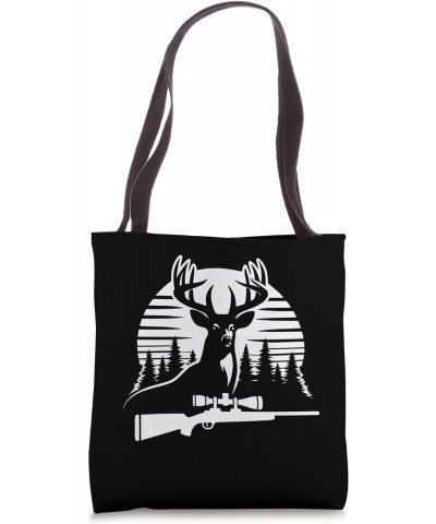 Deer Hunting Graphic Forest Art Design Tote Bag $11.18 Totes