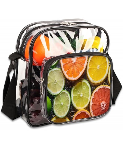 Giraffe Scarf Stadium-Approved Clear Crossbody Bag Clementine $12.71 Crossbody Bags