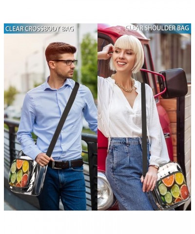 Giraffe Scarf Stadium-Approved Clear Crossbody Bag Clementine $12.71 Crossbody Bags