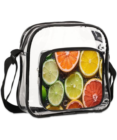 Giraffe Scarf Stadium-Approved Clear Crossbody Bag Clementine $12.71 Crossbody Bags