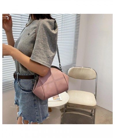 Women Purses Handbags Kiss Lock Satchel Bag Chain Shoulder Bag PU Leather Hobo Bags Crossbody Bag Clutch Wallet Pink $30.67 S...