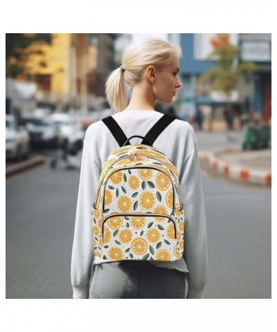 Green Leaf Blossom Women Backpack Purse Ladies Fashion Shoulder Bag Daypack Travel Bag 7.5L Medium $17.97 Backpacks