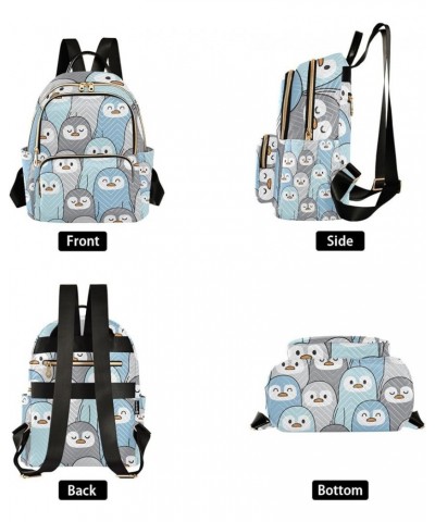 Small Backpack for Women Travel Bag Cute Penguin Pattern Daypack Purse Fashion Shoulder Bag Rucksack Medium A491 $10.92 Backp...