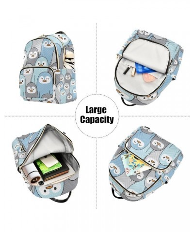 Small Backpack for Women Travel Bag Cute Penguin Pattern Daypack Purse Fashion Shoulder Bag Rucksack Medium A491 $10.92 Backp...