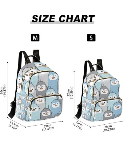 Small Backpack for Women Travel Bag Cute Penguin Pattern Daypack Purse Fashion Shoulder Bag Rucksack Medium A491 $10.92 Backp...