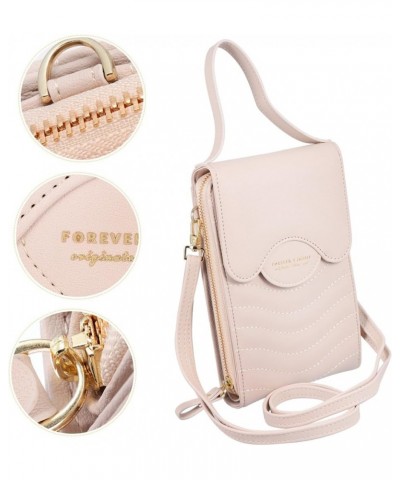 1pc Shoulder Messenger Bag Woman Casual Bag Pu Mini Phone Purse Pu Leather Card Bag Women Bag Women Beige $9.18 Totes