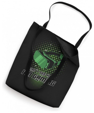 Gaming virtual glasses saying for gamers and gaming Tote Bag $12.27 Totes