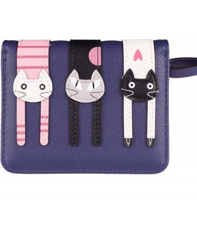 1pc Women's Zipper Pendant Wallet Wallet Tote Purse Short Cute Women Cute Cat Wallet Cash Holder Purse Coin Purse Bifold Wall...