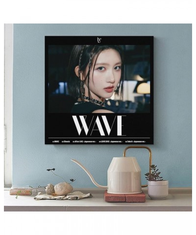 Gaeul Ive Kpop Wave Teaser Cute Canvas Poster Bedroom Decor Sports Landscape Office Room Decor Poster Gift 12x12inch(30x30cm)...