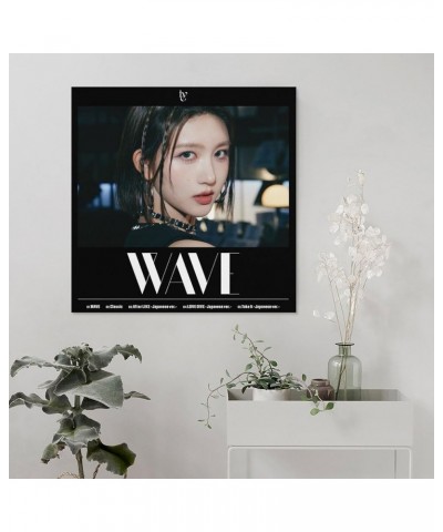 Gaeul Ive Kpop Wave Teaser Cute Canvas Poster Bedroom Decor Sports Landscape Office Room Decor Poster Gift 12x12inch(30x30cm)...