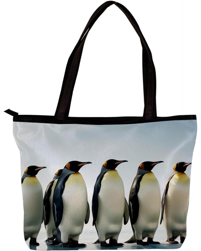 The Tote Bag For Women,Purses For Women,Handbags For Women,Antarctic Penguin Family Handbags $11.56 Totes