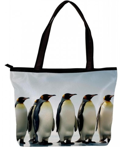 The Tote Bag For Women,Purses For Women,Handbags For Women,Antarctic Penguin Family Handbags $11.56 Totes