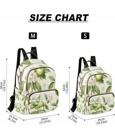 Pug's with Multiple Colors Ladies Backpack, Women's Travel Backpack for Airplane, Fashion Backpack Purse for Women, S Green F...