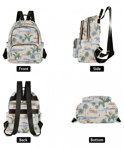 Island Palm Trees Backpack Purse for Women Fashion Ladies Shoulder Bags Travel Bag Back Pack HandBag Lady Gifts,M Medium $18....