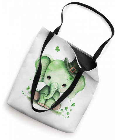 St Patrick's Day Irish Funny Elephant Saint Patrick's Day Tote Bag $12.08 Totes