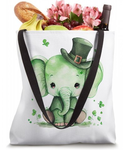 St Patrick's Day Irish Funny Elephant Saint Patrick's Day Tote Bag $12.08 Totes