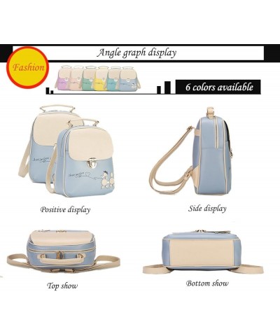 HB10043 PU Leather Handbag for Women,Fashion & Trend College Style Backpack - Gift C5 $12.57 Handbags