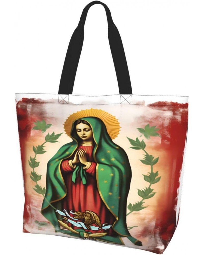 Our Lady of Guadalupe Virgin Mary tote bag shopping bag shoulder bag shoulder bag shopping, work, groceries, gym Gift $12.87 ...