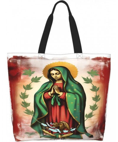 Our Lady of Guadalupe Virgin Mary tote bag shopping bag shoulder bag shoulder bag shopping, work, groceries, gym Gift $12.87 ...