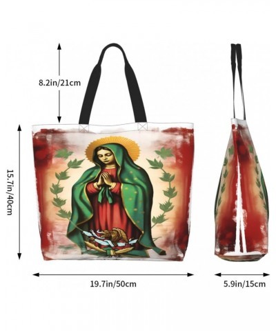 Our Lady of Guadalupe Virgin Mary tote bag shopping bag shoulder bag shoulder bag shopping, work, groceries, gym Gift $12.87 ...