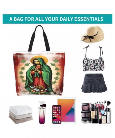 Our Lady of Guadalupe Virgin Mary tote bag shopping bag shoulder bag shoulder bag shopping, work, groceries, gym Gift $12.87 ...