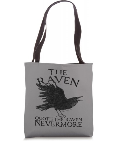 The Raven, Edgar Allan Poe, gothic Literature tee Tote Bag $12.58 Totes