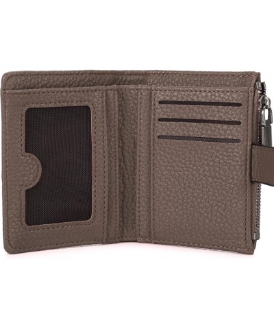 Women's Wallet Long Bifold Card Holder RFID Blocking with Zipper Coin Pocket B Khaki $7.50 Wallets