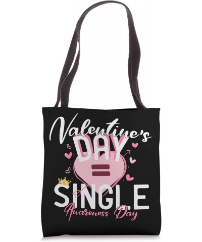 Valentines Day Single Awareness Boyfriend Girlfriend Graphic Tote Bag $11.28 Totes