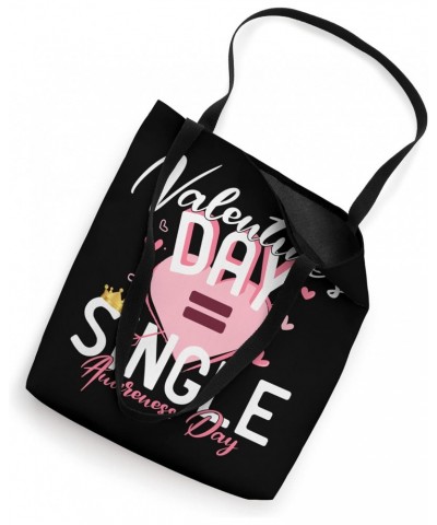 Valentines Day Single Awareness Boyfriend Girlfriend Graphic Tote Bag $11.28 Totes